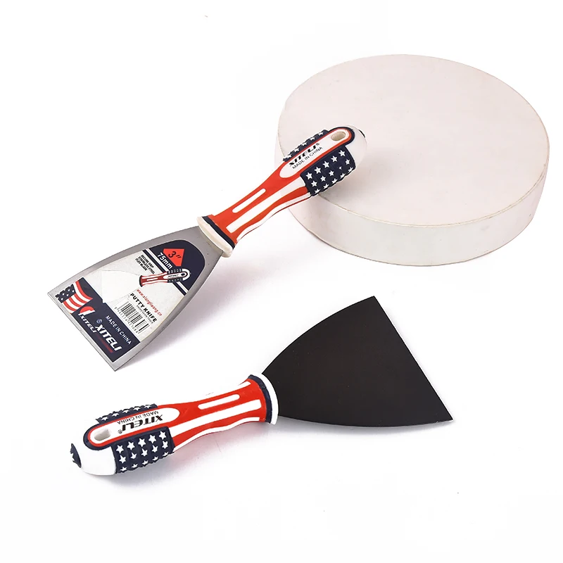 XITELI puty knife American Flag Pattern Plastic Handle Wallpaper Paint Scraper Tool