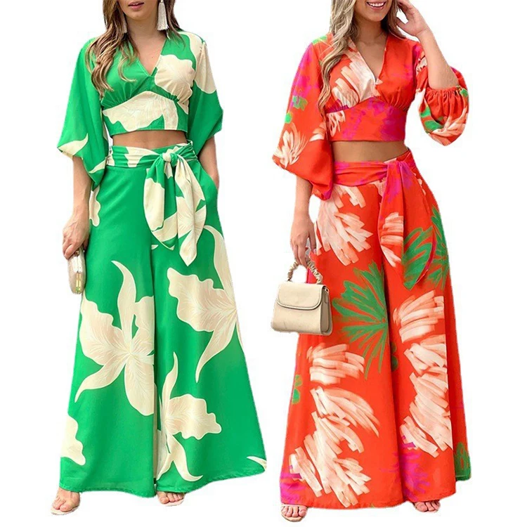 5 Color Rompers Womens Jumpsuits Ankle Length Pants Casual Loose Female Summer Fashion Ruffles Jumpsuit Sexy
