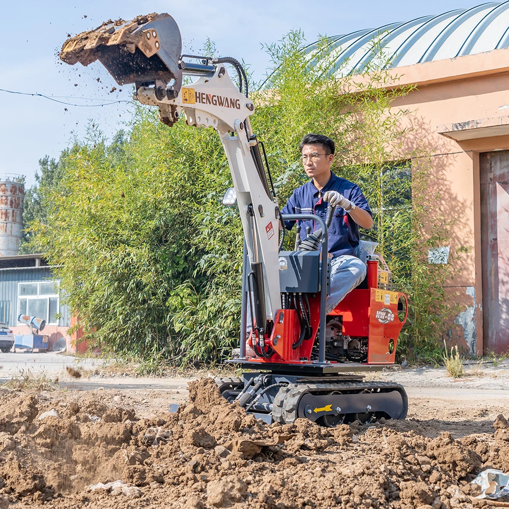 China mini excavator machine price 0.8 ton 1 ton mini digger excavator CE EPA