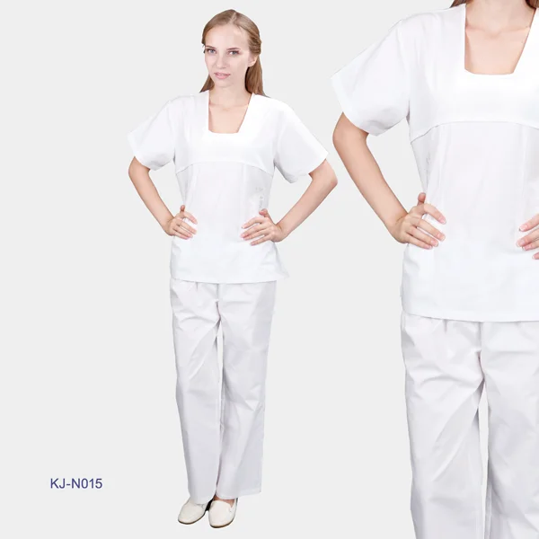 2024 Fashionable design collar short sleeves short sleeves customized logo and color nurse uniforms wear