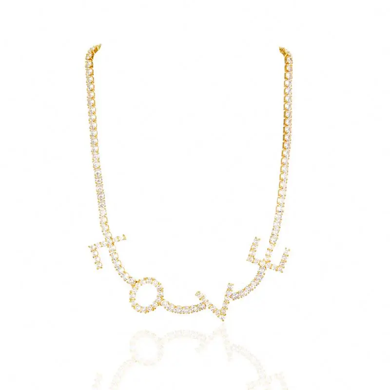 Wholesale Jewelry Cuban Chain, Necklace Hiphop Personality Metal Jewelry/