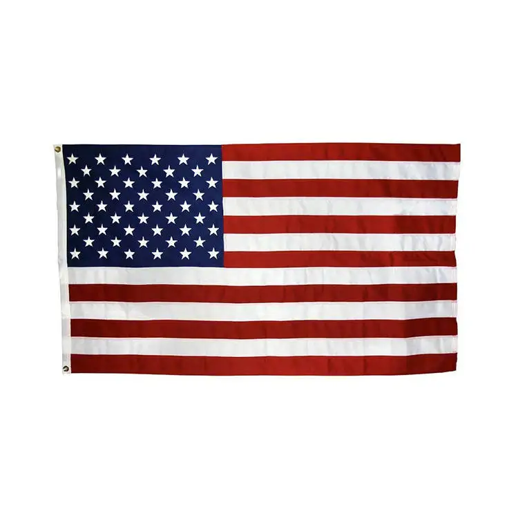 Huiyi Promotional Customized american flags 100% Polyester 3 x 5 custom national flags