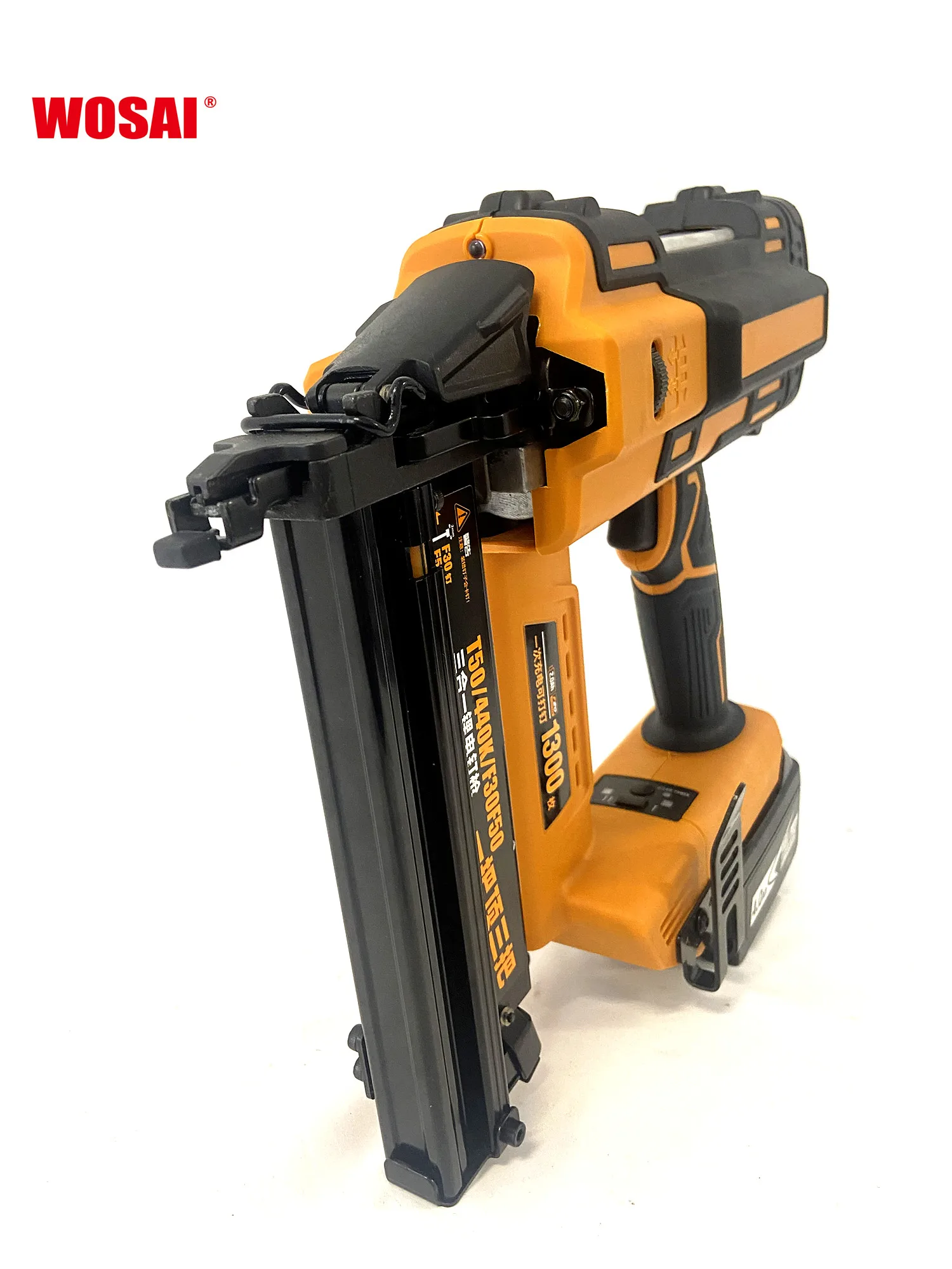 WOSAI Brushless 20V 3 in 1 Cordless electric concrete gun nails machine nail guns for