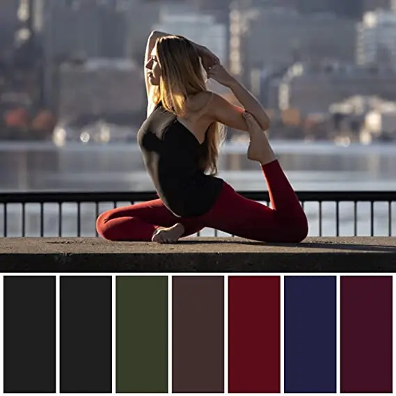 CAMPSNAIL Leggings For Woman Wholesale 38 Colors High Waist Soft Tight Fitness Custom Polyester Black Yoga Leggings