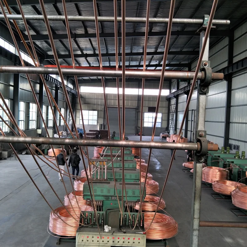 China Factory Upward Production Line Copper Rod Making Machine