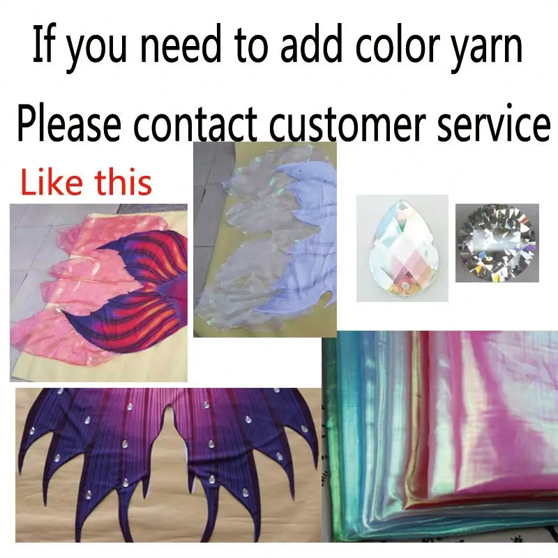 New Style cheap mermaid skin tail costume swimsuit  With Big Discount