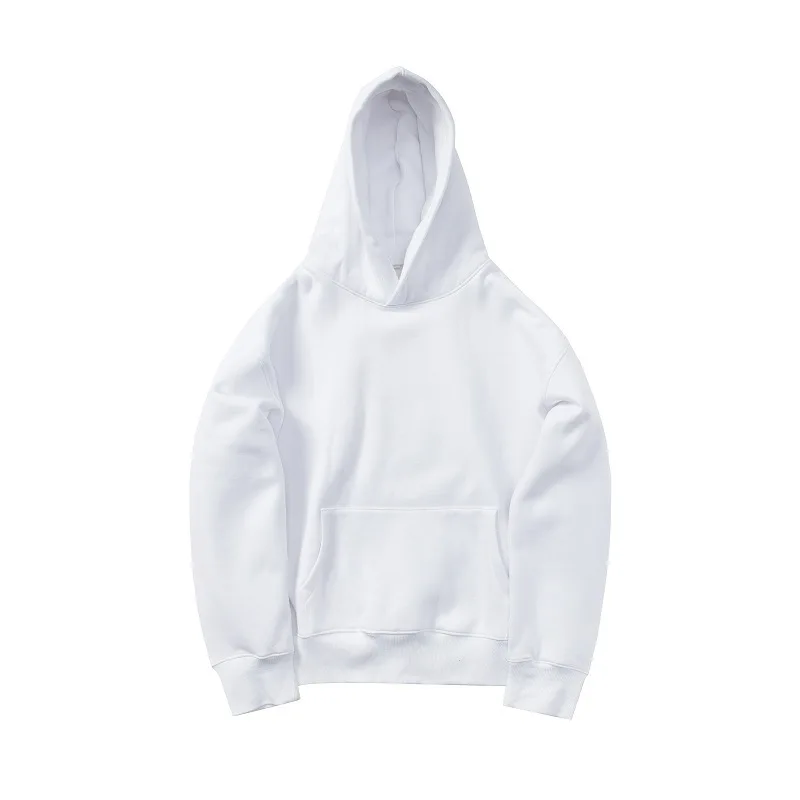 Hot Sale Oversize Pullover 500 Gsm Hoodie 3d Anime Embroidery Custom Plain Hoodies Men