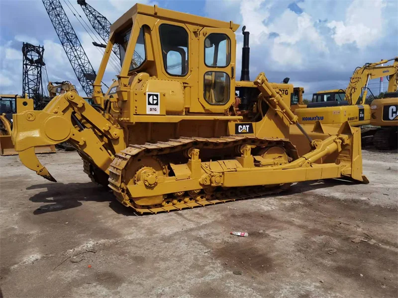 Недорогая гусеничная бульдозер/японский бульдозер CAT D7G б/у CAT D6D D7G D7H D7R D6R Гусеничные бульдозеры на продажу