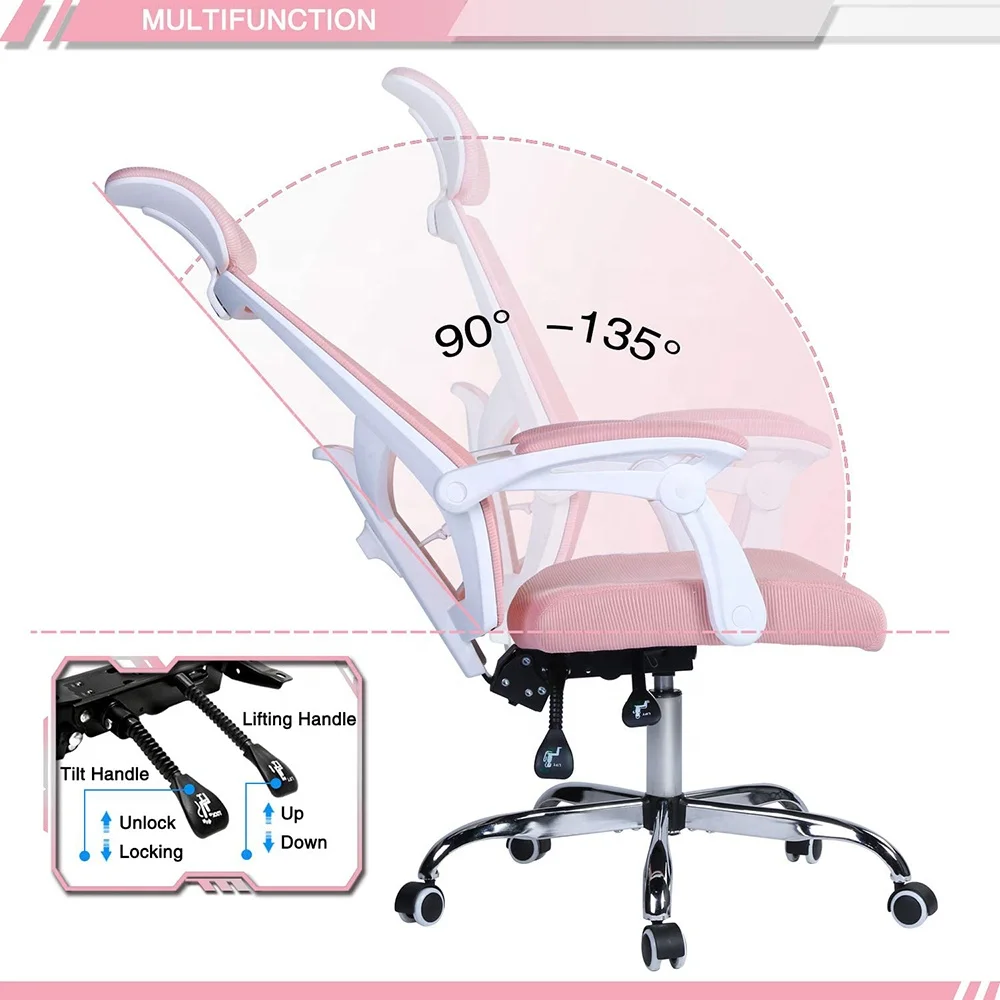 Office Mesh Gaming Task Chair High Back Computer Swivel Recliner Chairs Factory direct sale mesh chair for office