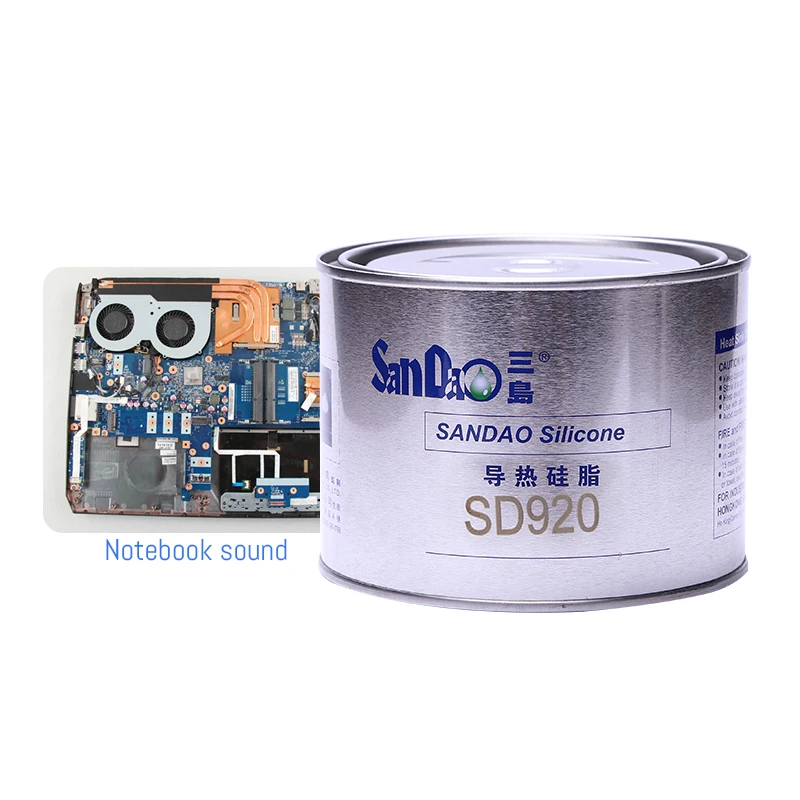 SD920 теплопроводность 2,0 ЦП теплоотвод силикагель компьютерный светодио дный светильник электронный чип теплоотвод паста