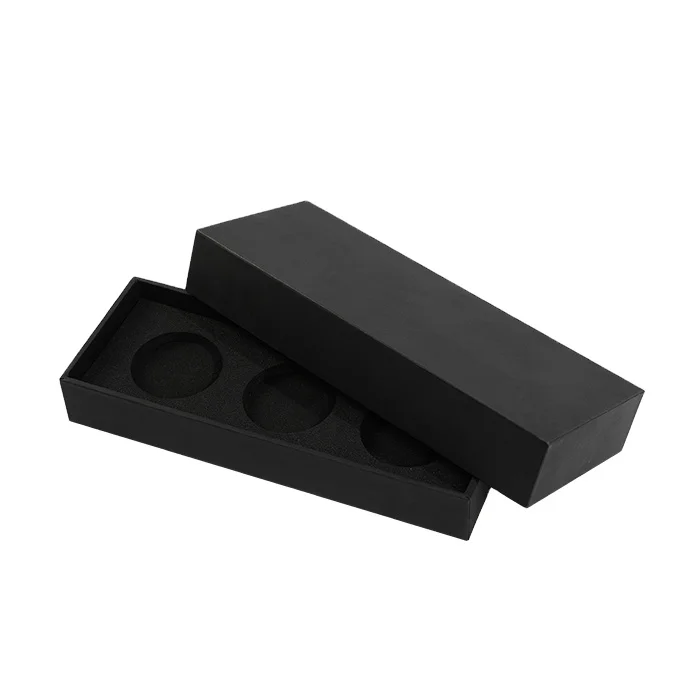 Black get custom packaging made for products watch  with Luxury Custom Design
