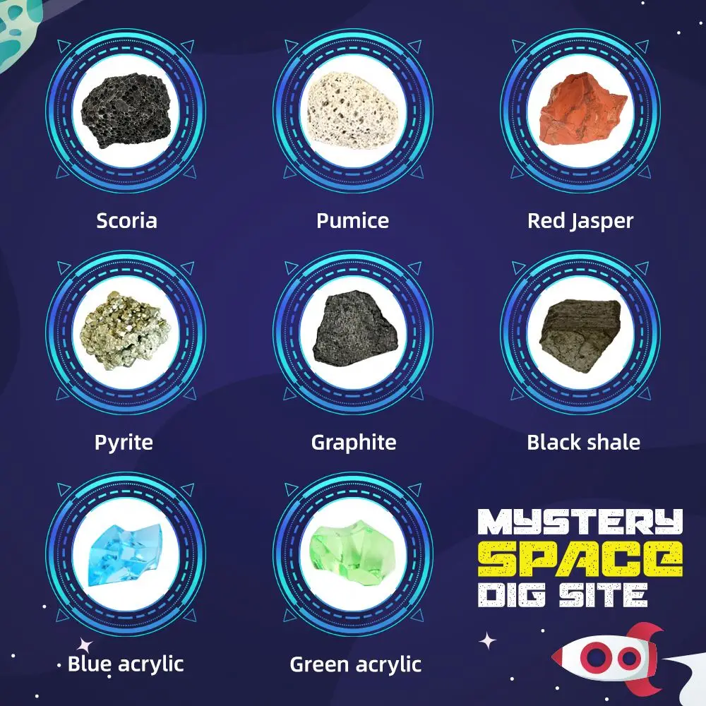 Amazon Best Selling Mystery Space DIY Excavation Adventure National Geographic Kits for boy and girl