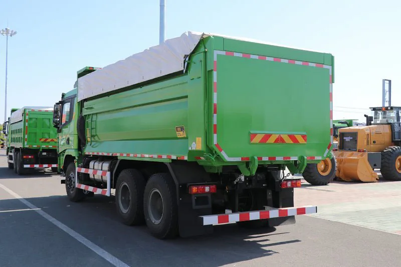 Delong X3000 dump truck used Shaanxi Automobile heavy truck Weichai engine fast transmission drive 6x4 400 HP
