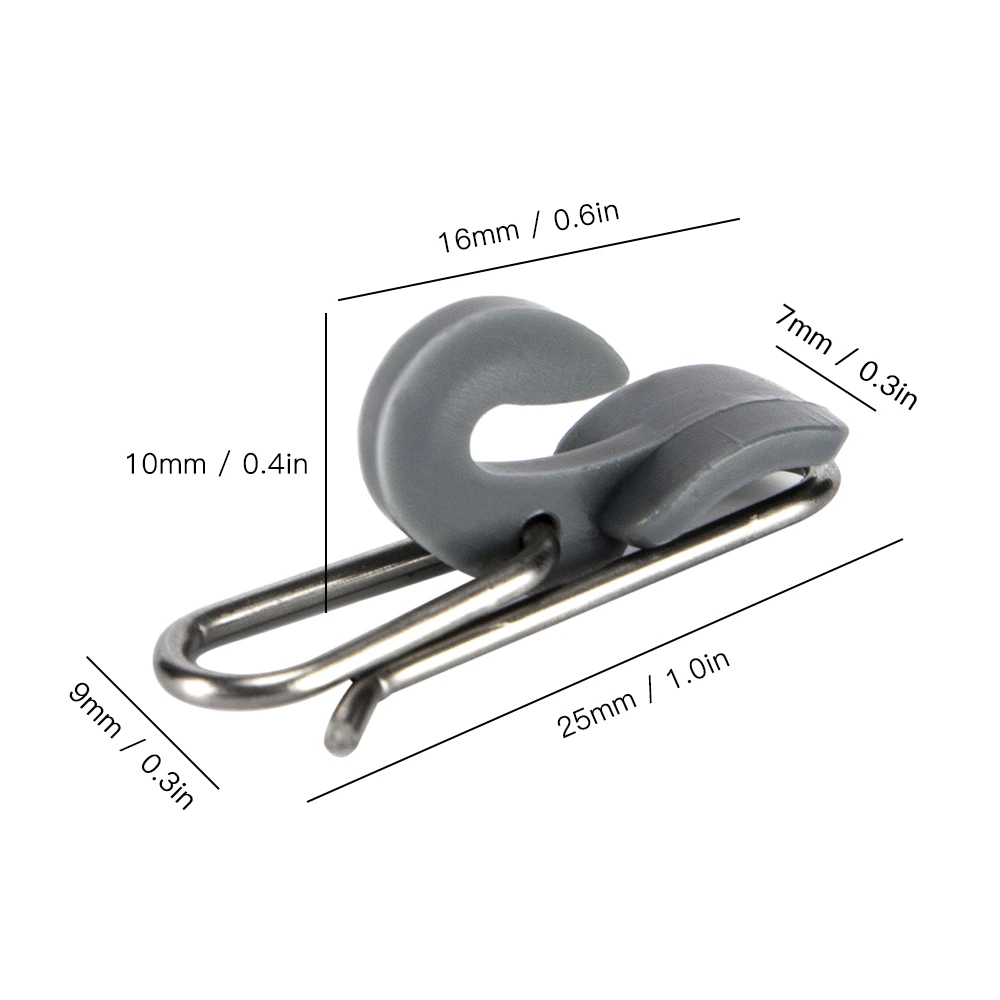 Sea Fishing IMP Clip Assembly Tool Rig-Making Hook Release Impact Bait Clip Impact Hook Release Clips