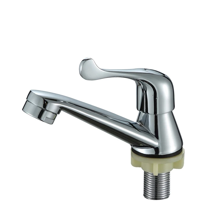 Southeast Asia Hot Selling Factory Direct Sales Quick Opening Basin Faucet Single Handle Cold Water Basin Faucet Bathroom Mixers
