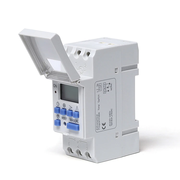 AHC15T-220/50Hz-3P-20A din-рейку прерыватель цифровой таймер переключатель 220 В