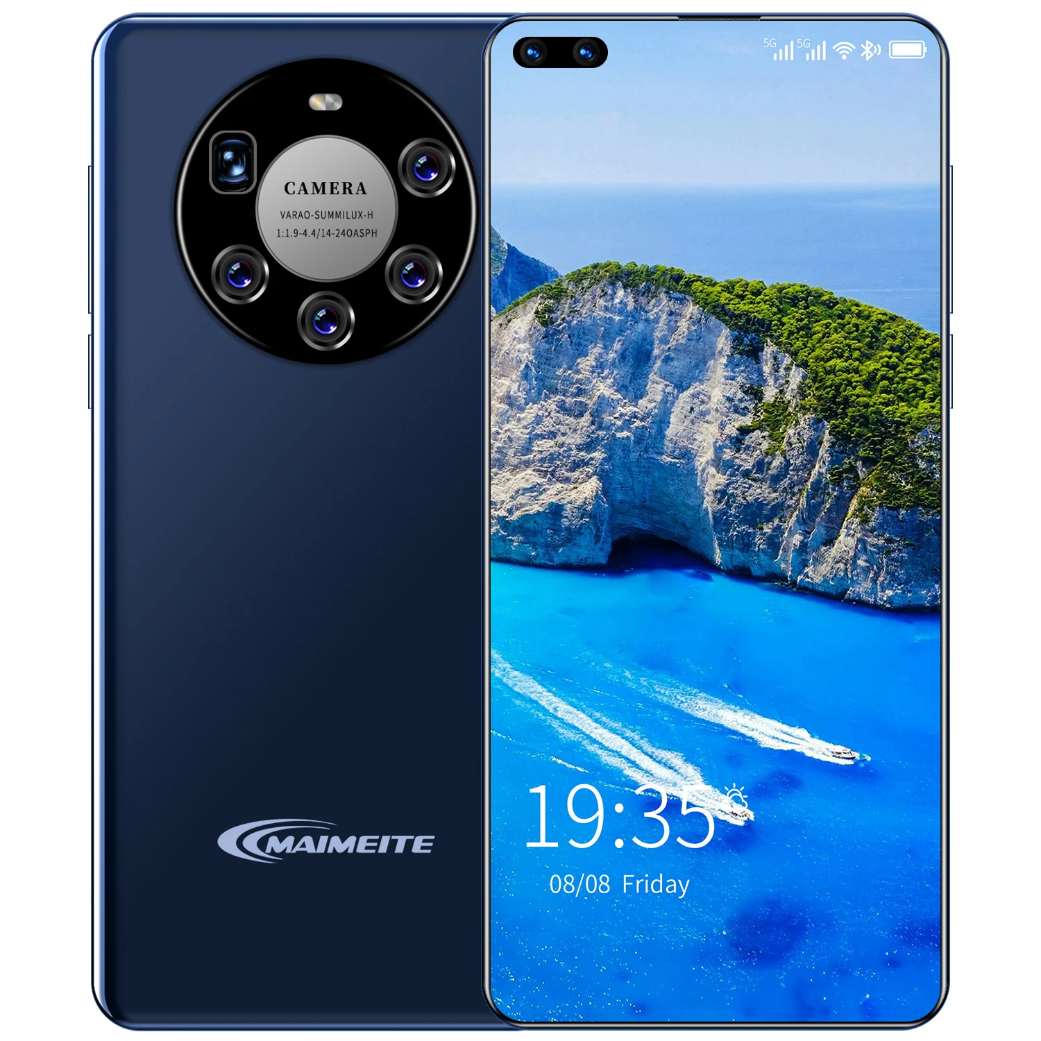 
Fashion mate 50 pro 7.2 inch infinity o-screen smartphone 5G 4G 12+512GB HD screen face ID fingerprint ID long standby phone 
