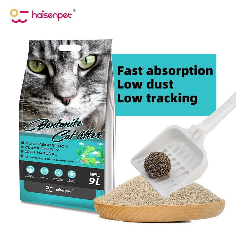 OEM ODM Factory Wholesale Arena Para Gatos 0.5-4mm Bentonite Cat Litter Sand