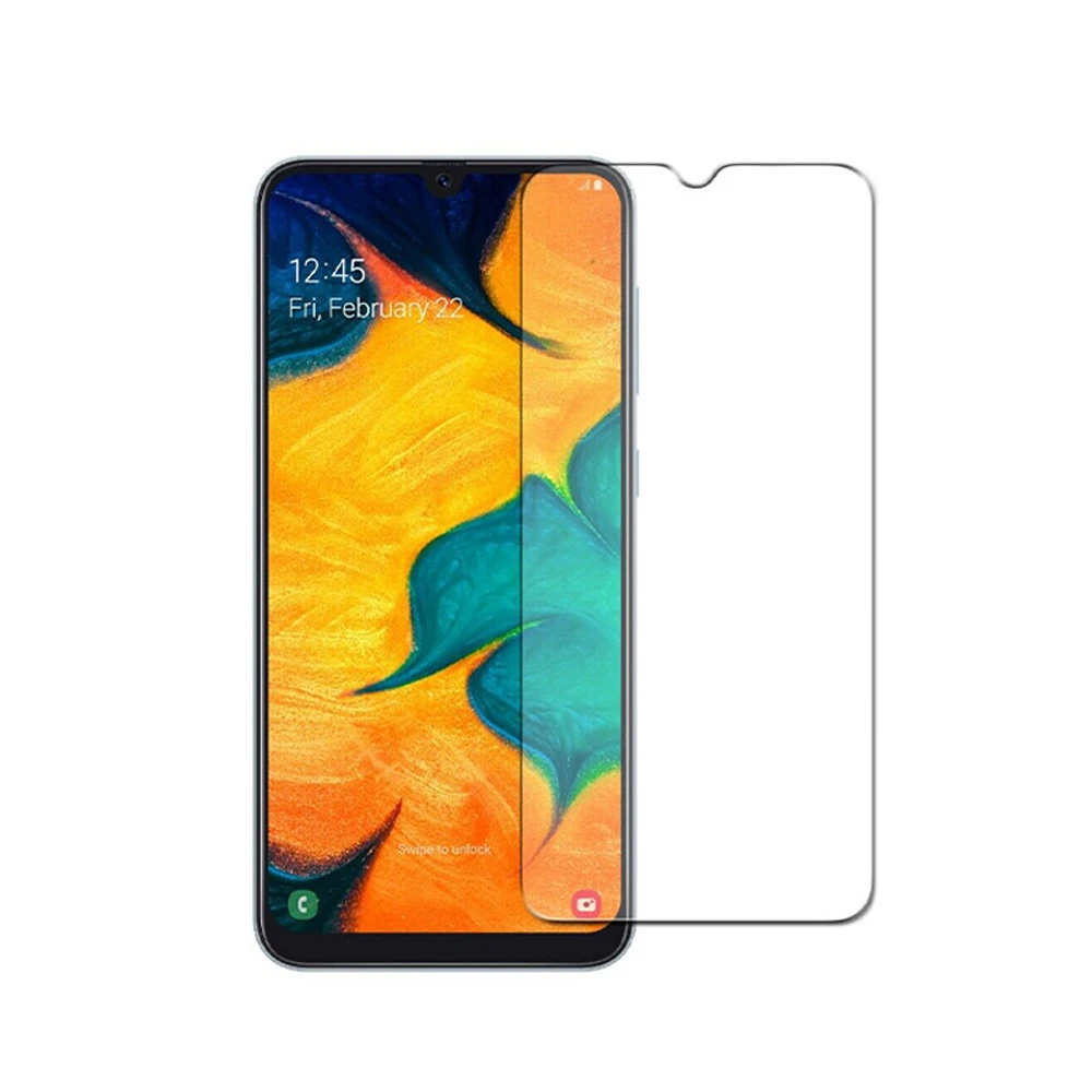  2.5D 9H высококачественное закаленное стекло для Samsung A10 A20 A30 A40 A50 защита экрана