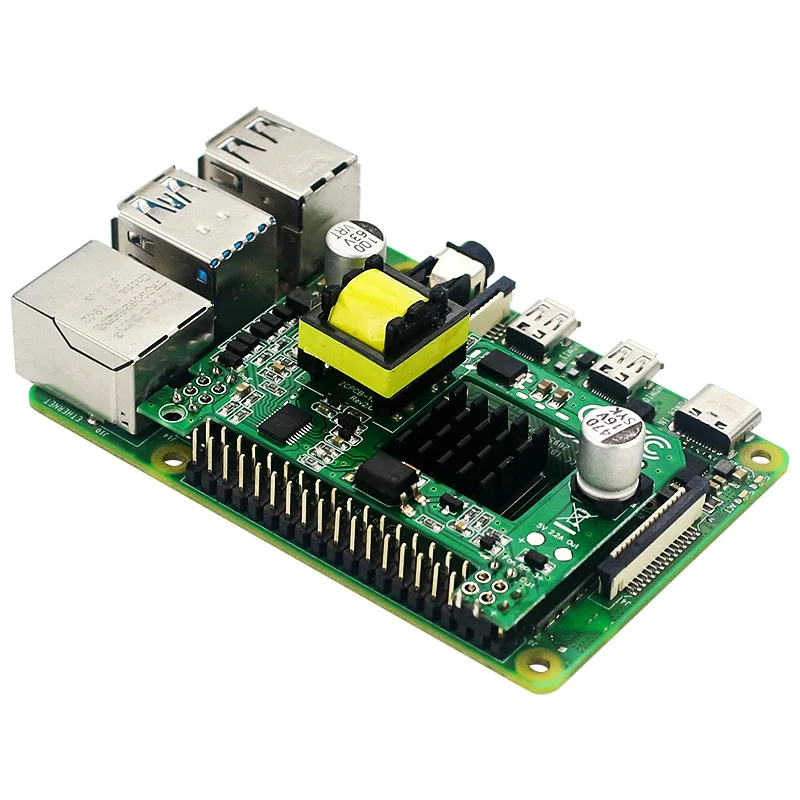 Hot Selling Power Management Development Boards And Kits Network Port Expansion Board For Raspberry Pi With Factory Prices