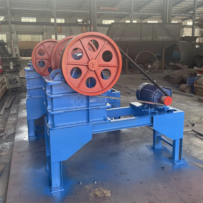 Long Serving Life 5-20TPH Jaw Stone Crusher Machine Primary Crushing Station 250*400 Portable Diesel Engine Mine Crushing Plant