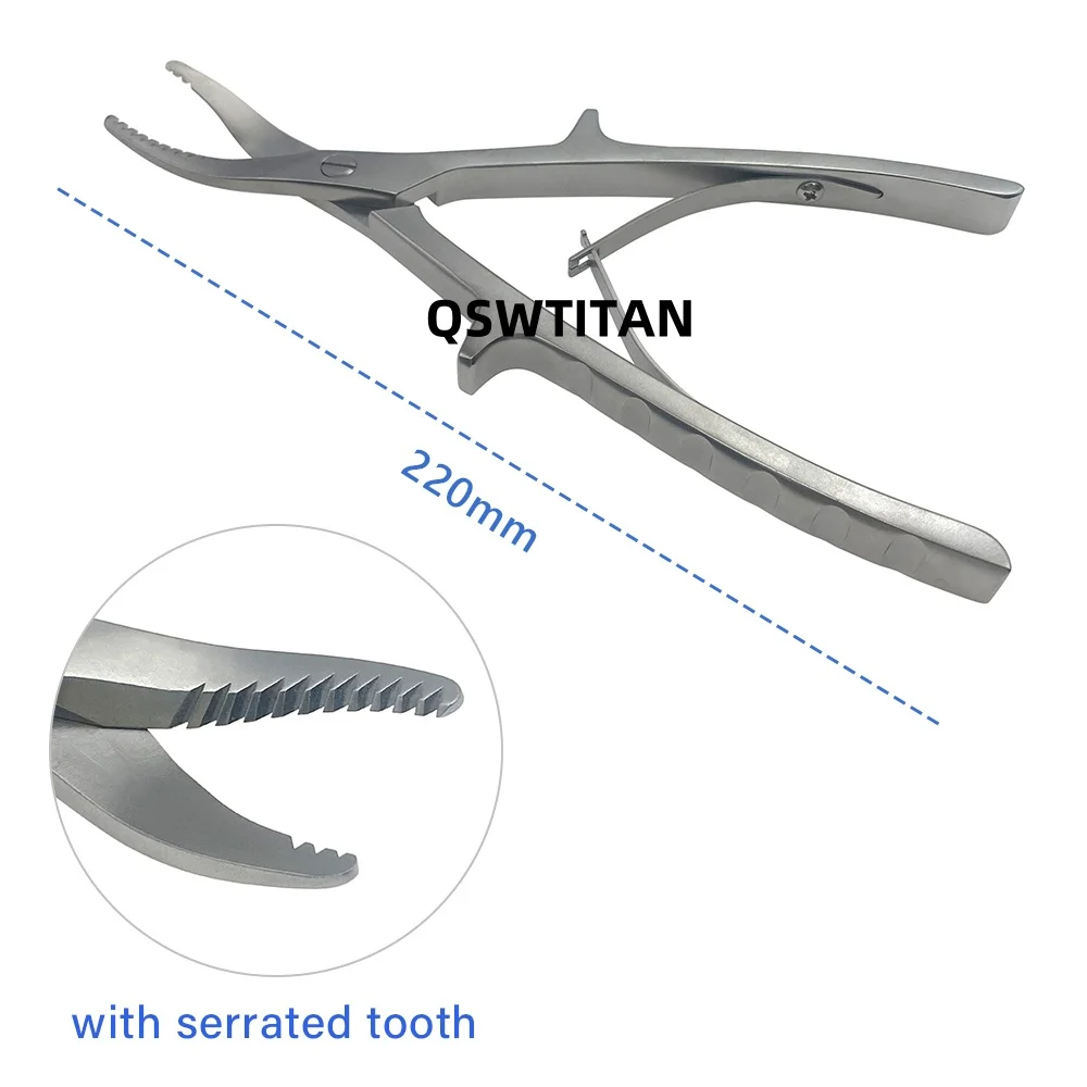 Stainless Steel Orthopedics Bone Scissors 220mm Cutter Femoral Head Surgery Instruments