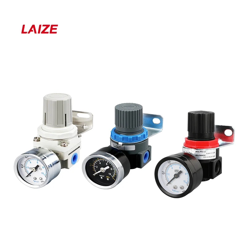 AR 2000 series (White SMC/Blue Airtac type) Air source processor Pneumatic pressure regulating relief valve
