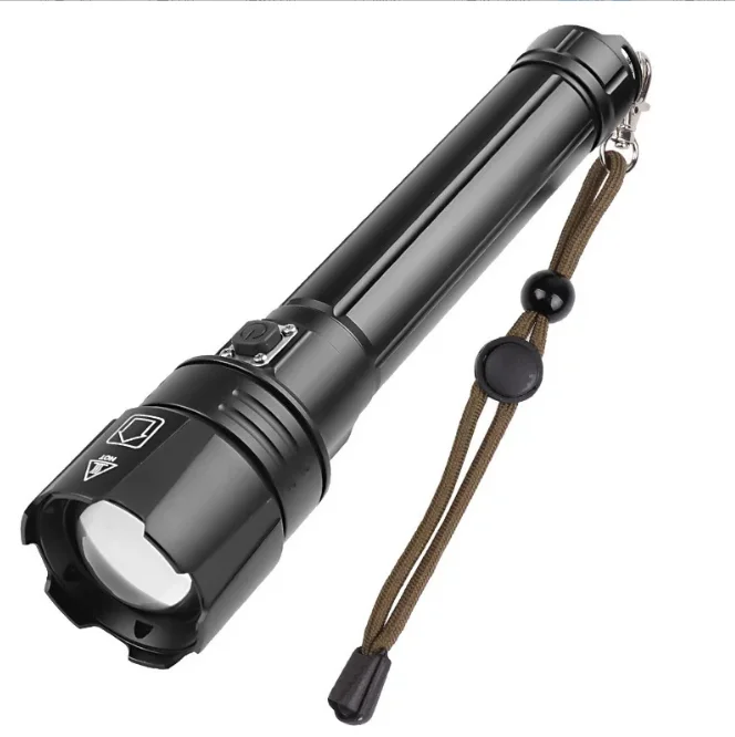 Lumen Flashlight Hand LED torch flash light Outdoor camping 1200 Lumen XPH90 flashlight Waterproof zoomable Flashlight