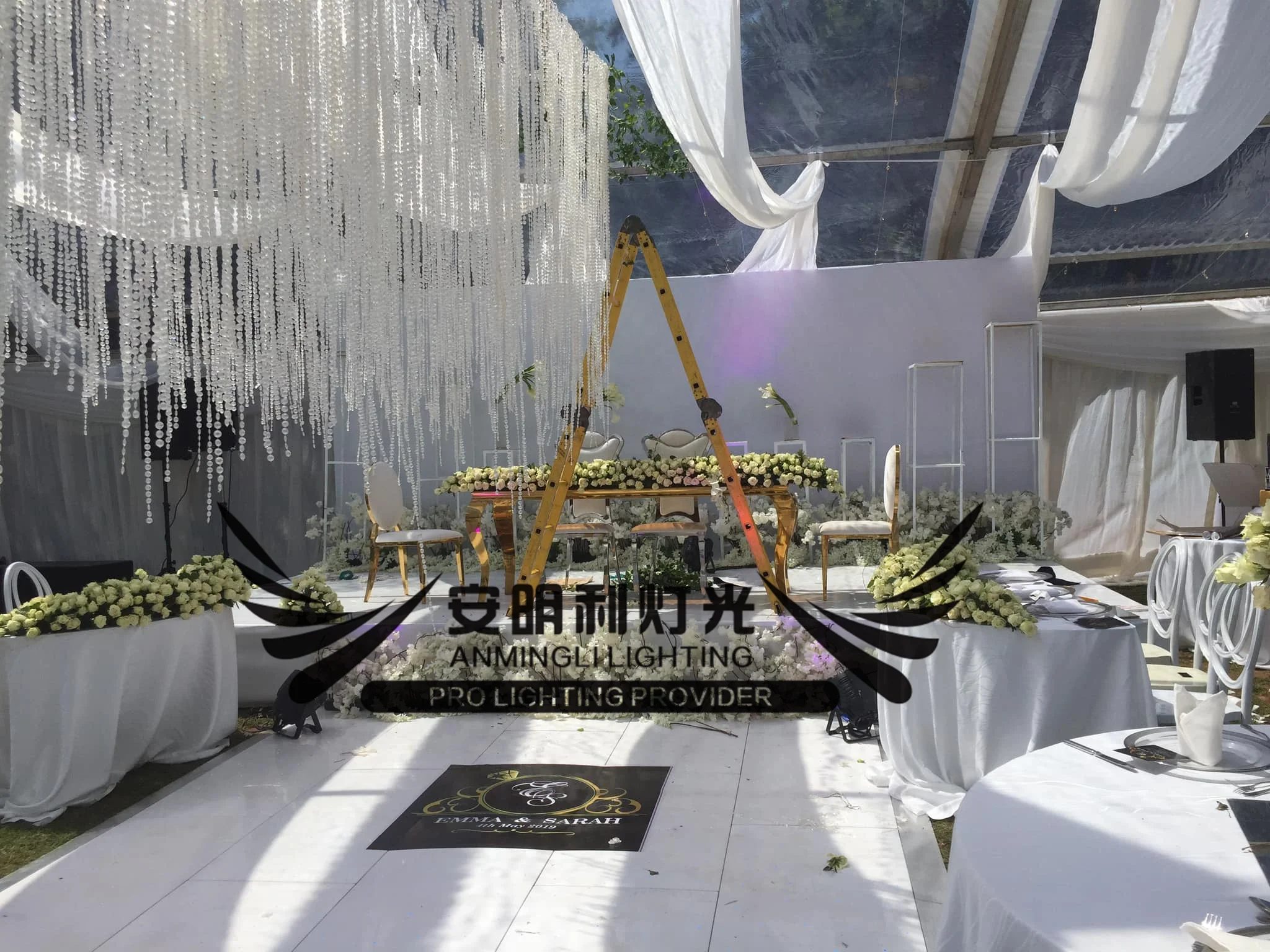 
Portable Led Starlit Dance Floor for wedding party 