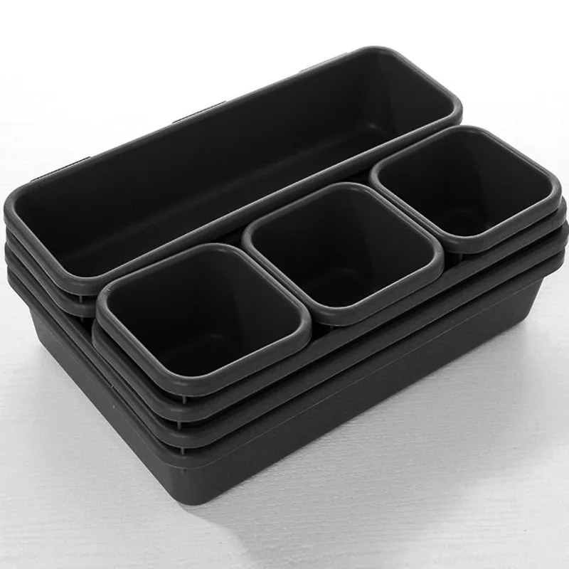 8pcs Drawer Organizers Household Dustproof Desk Stationery Storage Box Women Makeup Organizer for Kitchen Bathroom Accessories