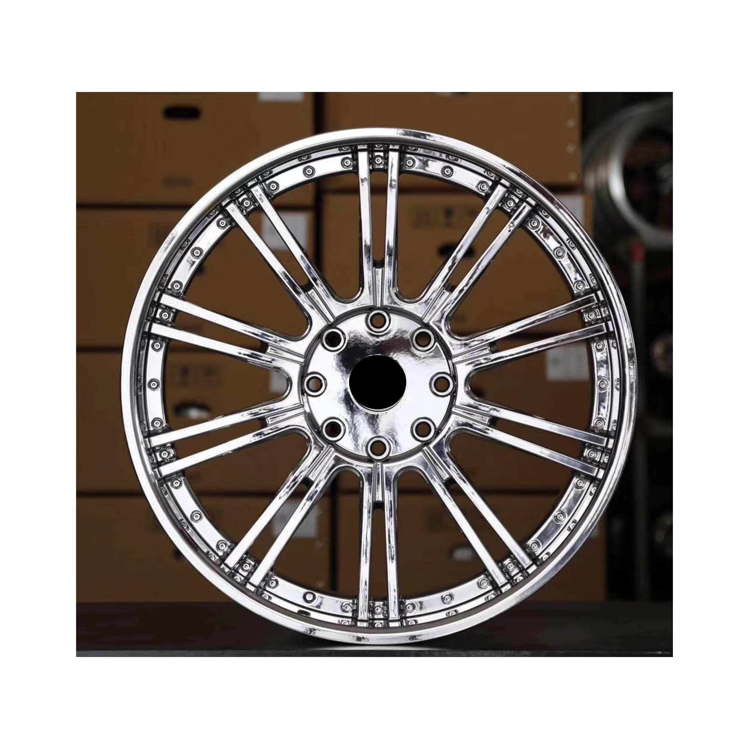 Deep lip 21 22 23 24 inch Custom alloy Forged Wheels Offroad rims 8x165.1 6x139.7 Deep Dish  Passenger Car Wheels for Hummer H2
