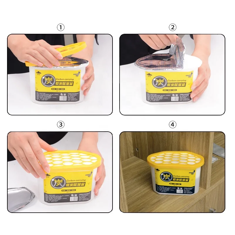 No Fragrance Household Dehumidification Box Easy to Use Moisture Absorber Box