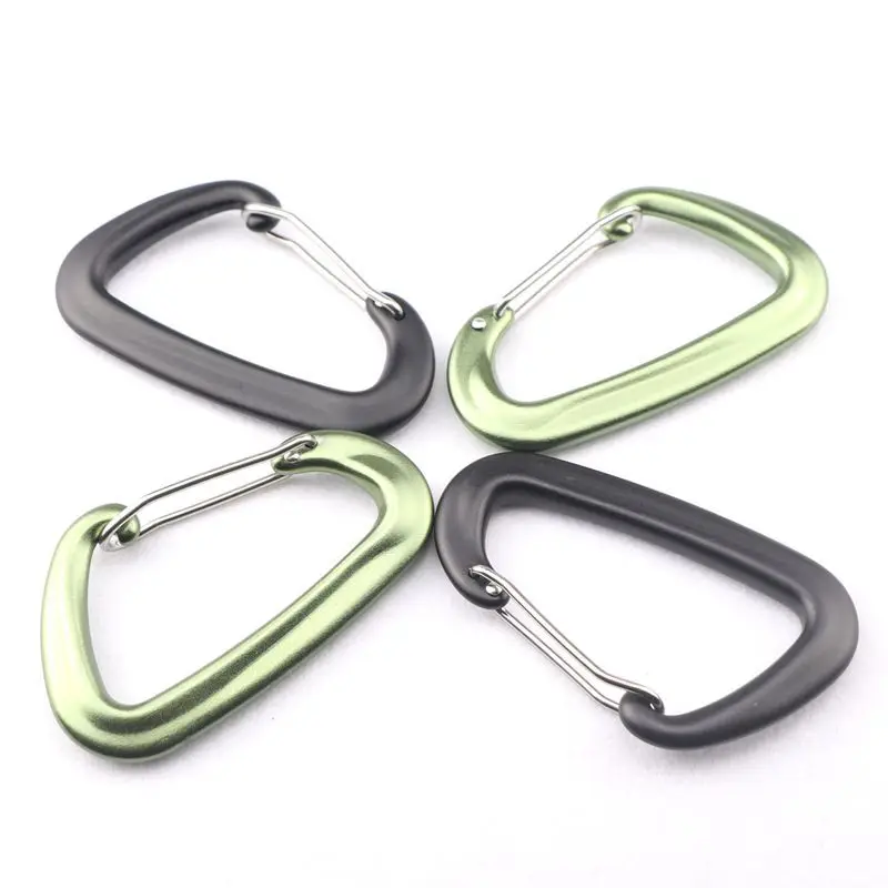 5KN 7075 Aluminum Hammock Locking Carabiner, Personalized Engraved Wholesale Rock Climbing Carabiner