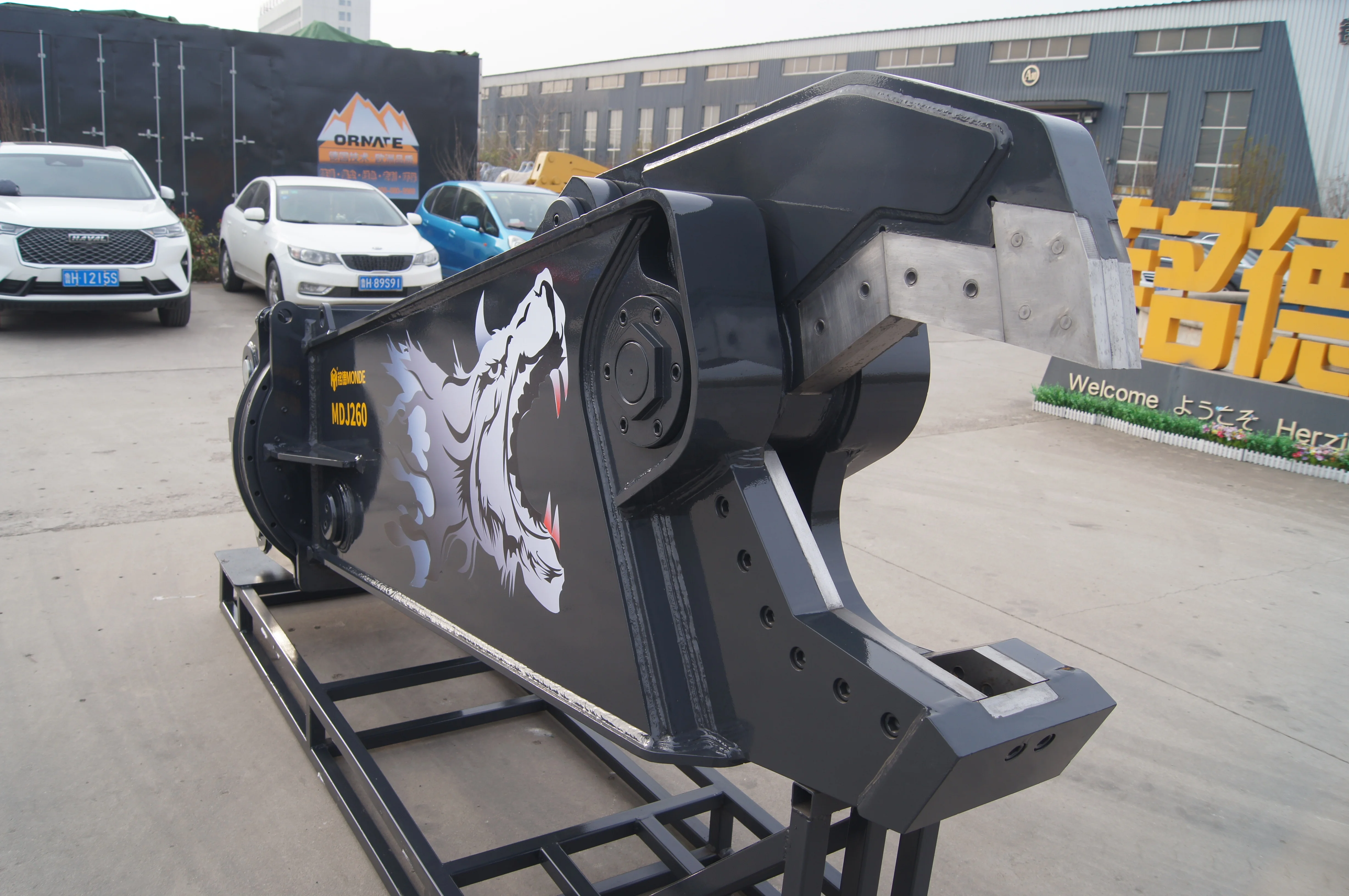 MONDE Eagle Shear 20-30 Tons Tech Hydraulic Eagle Shear Excavator Attachment Rotating Eagle Shear For Sale