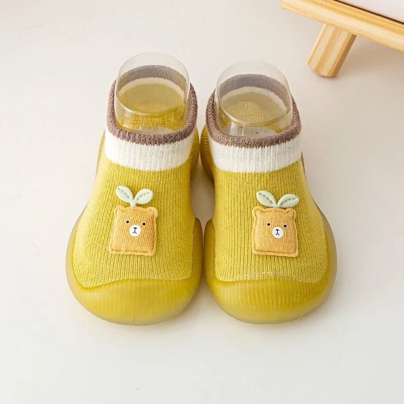 Wholesale Baby Floor Shoes And Socks Rubber Soled Lightweight Newborn Soft Soled Toddler Shoes