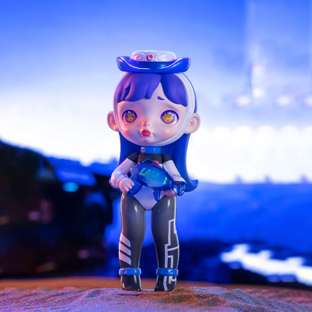 2023 Original Laura Cyberpunk Series Blind Box Toys Mystery Box Pop Mart Figure Model Girl Birthday Gift