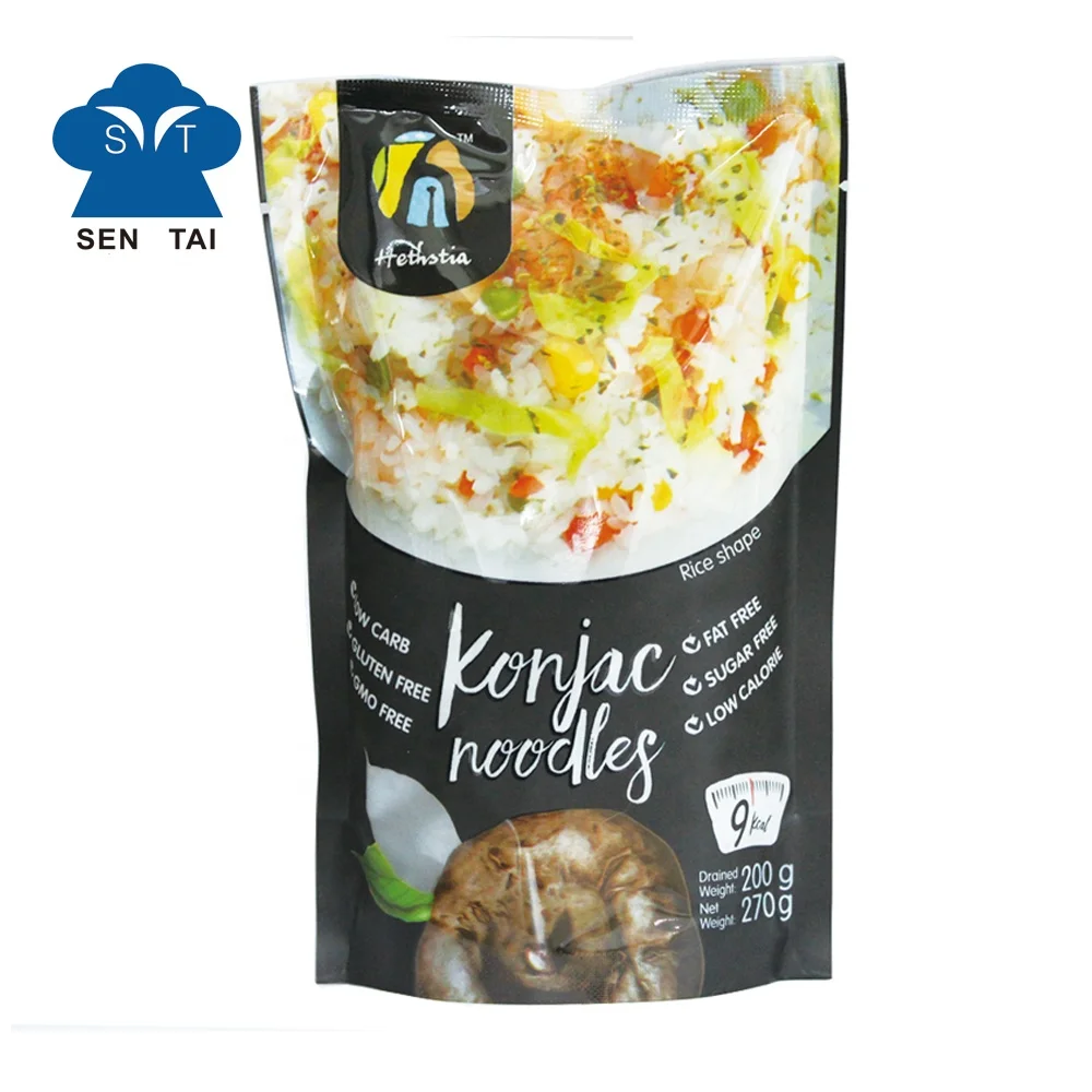  Без глютена keto food чистый корень конжака мгновенный рис shirataki органический с низкой