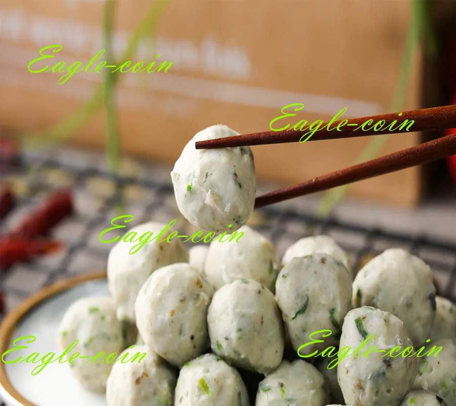 Dace Fish Ball shallot flavor mud carp family