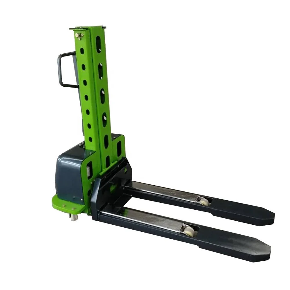 500kg self loading semi electric lifting stacker