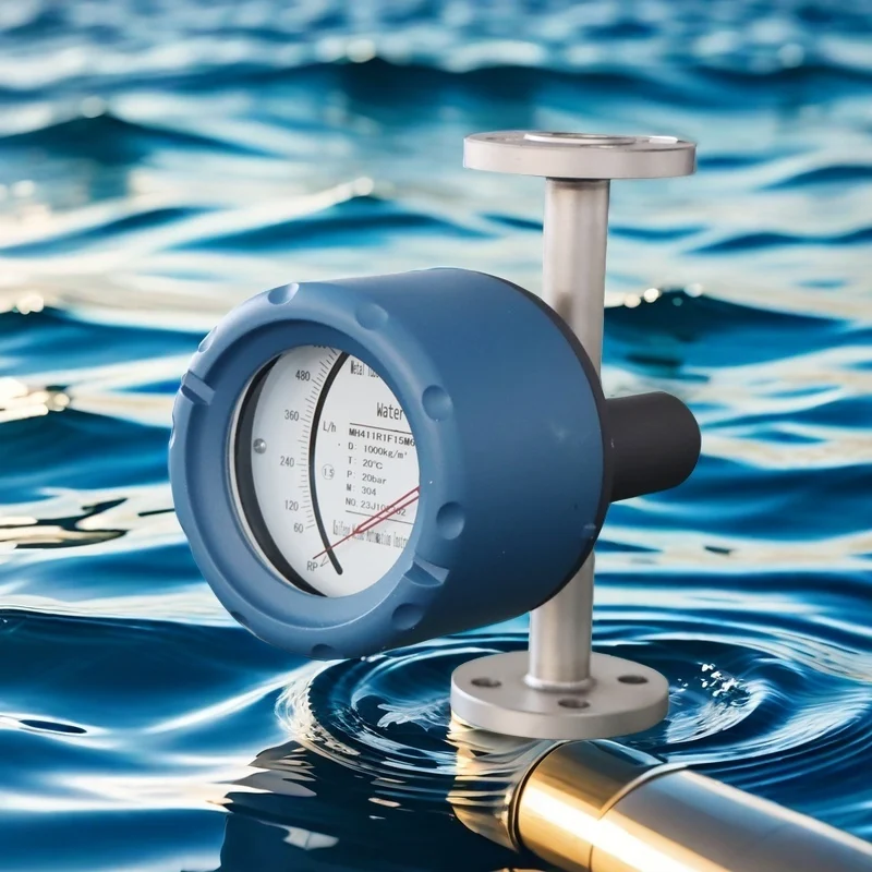 6inch Flowmeter Clamp On Meters Medical Liquid Metal Rotameter