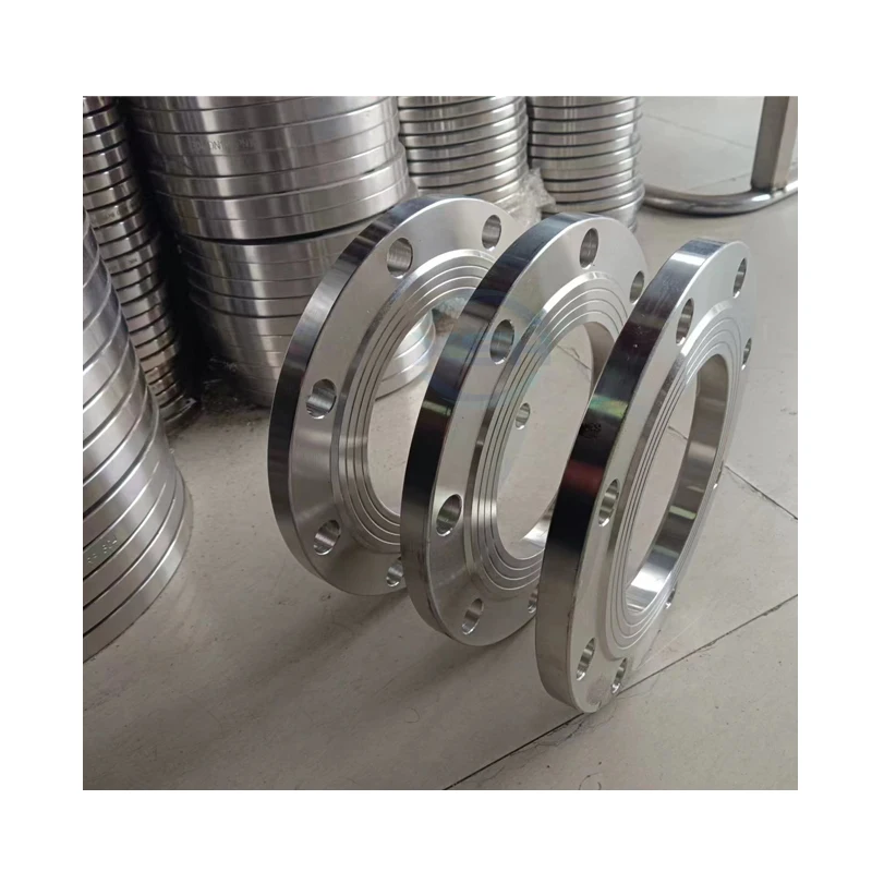 Large stock good price  butt welding flat steel flange 304 316 stainless steel flange with industry use