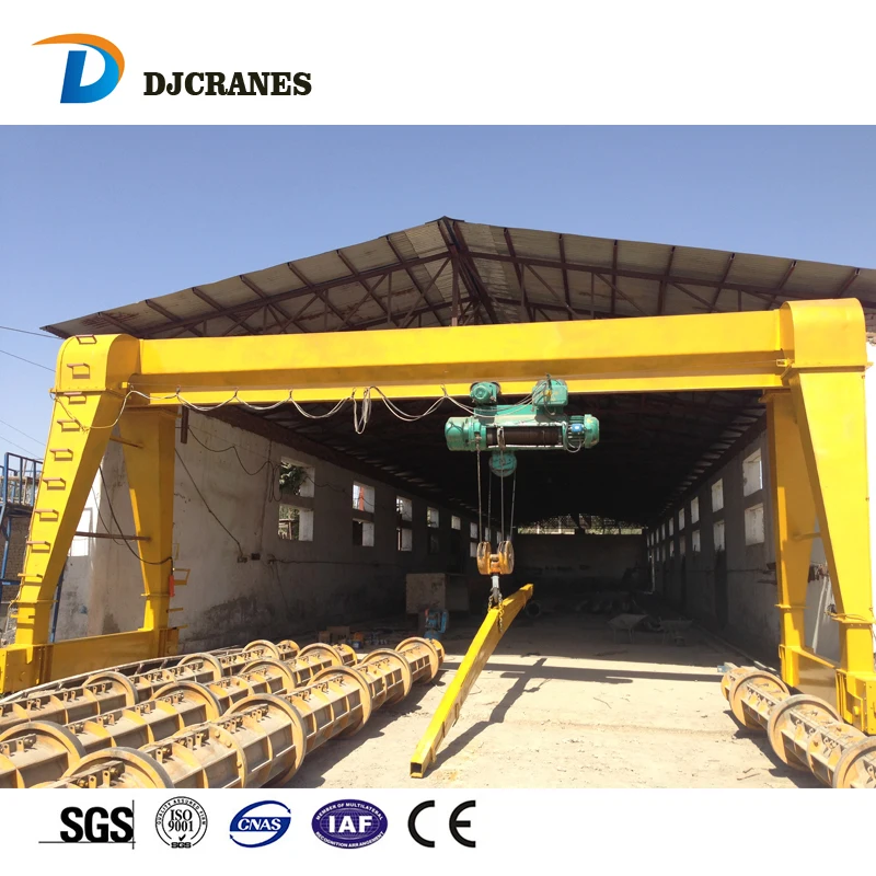 Best Price high Quality homemade gantry crane Electric Drive Wheel Type winch single girder 5ton 15ton 30ton Gantry Crane