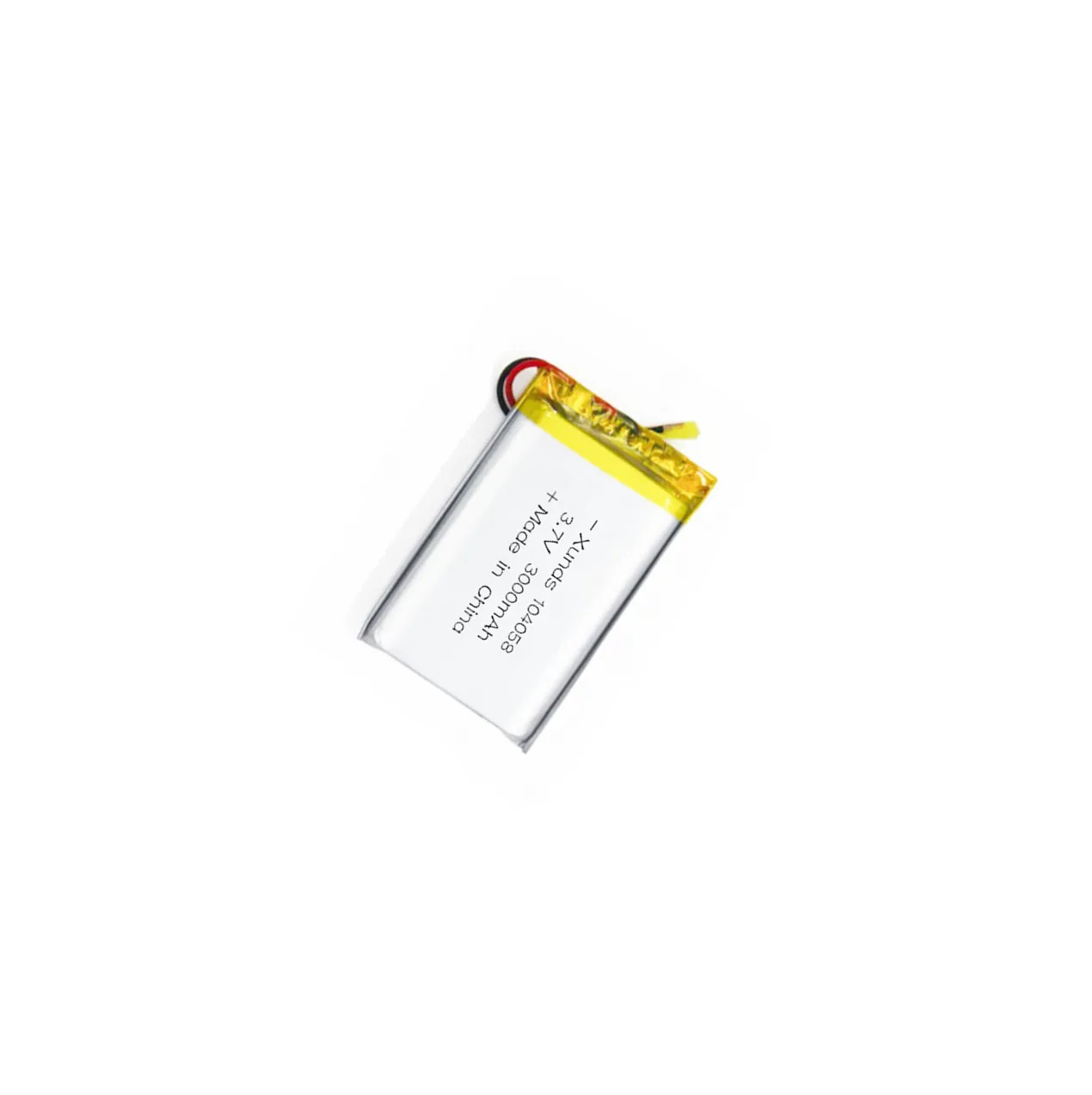 High quality rechargeable high capacity polymer lithium batteries in stock 3000mAh 104058
