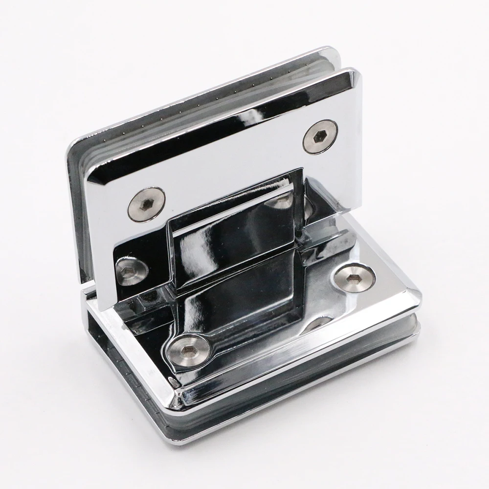 Stainless steel Double Side 90 Degrees Glass to Glass Shower Pivot Hinge