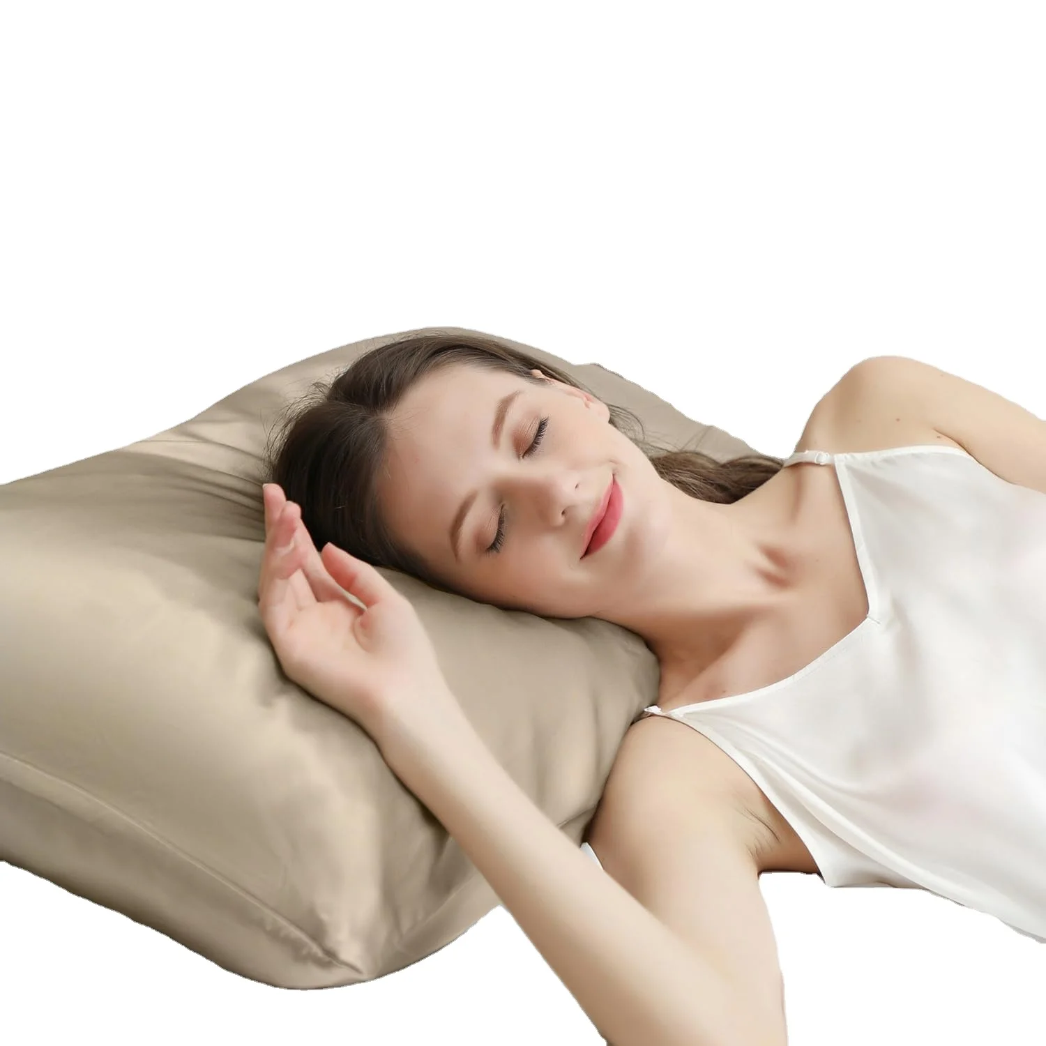 COOLING 100% Pure Mulberry Silk Pillowcase for Hair and Skin Health