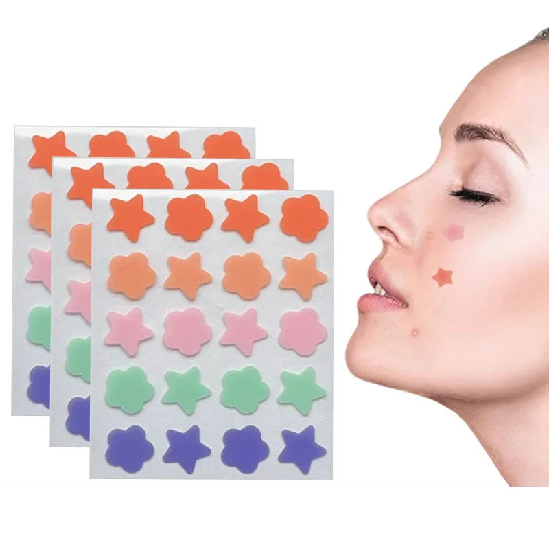Colorful acne patches Acne Patch Pimple Patch Colorful Spot Stickers