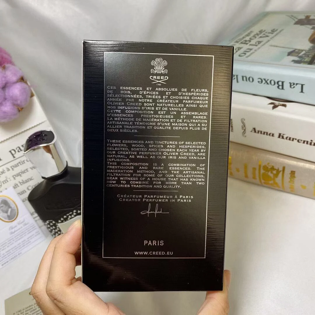 100ml CREED Men Perfume Red Creed Viking Perfume Long Lasting Fragrance Classical Body Spray Top Quality