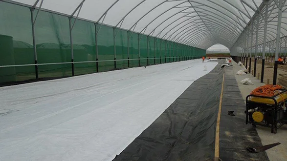 ASTM 2.0mm HDPE geomembrane plastic liner fish farm pond liner