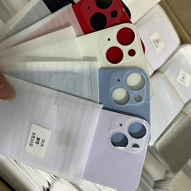 Factory Supplier Back Battery Door Glass For Iphone 14 14 Plus 14 Pro 14pro Max 13 12 11 Pro Rear Glass Cover Replacement Parts