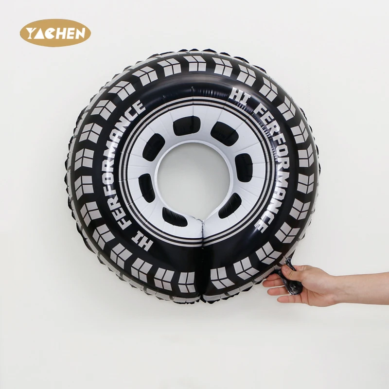 Yachen Wholesale Large Race Car Wheels Tire Balloons Balloons for Men Boys Race Car Theme Birthday Party Decorations Supplies
